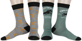 Yellowstone Dutton Ranch Montana 1886 Logo Crew Socks For Men Women 2 Pair