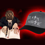 Death Note Anime Manga Embroidered Logo Design OSFM Precurved Snapback Hat