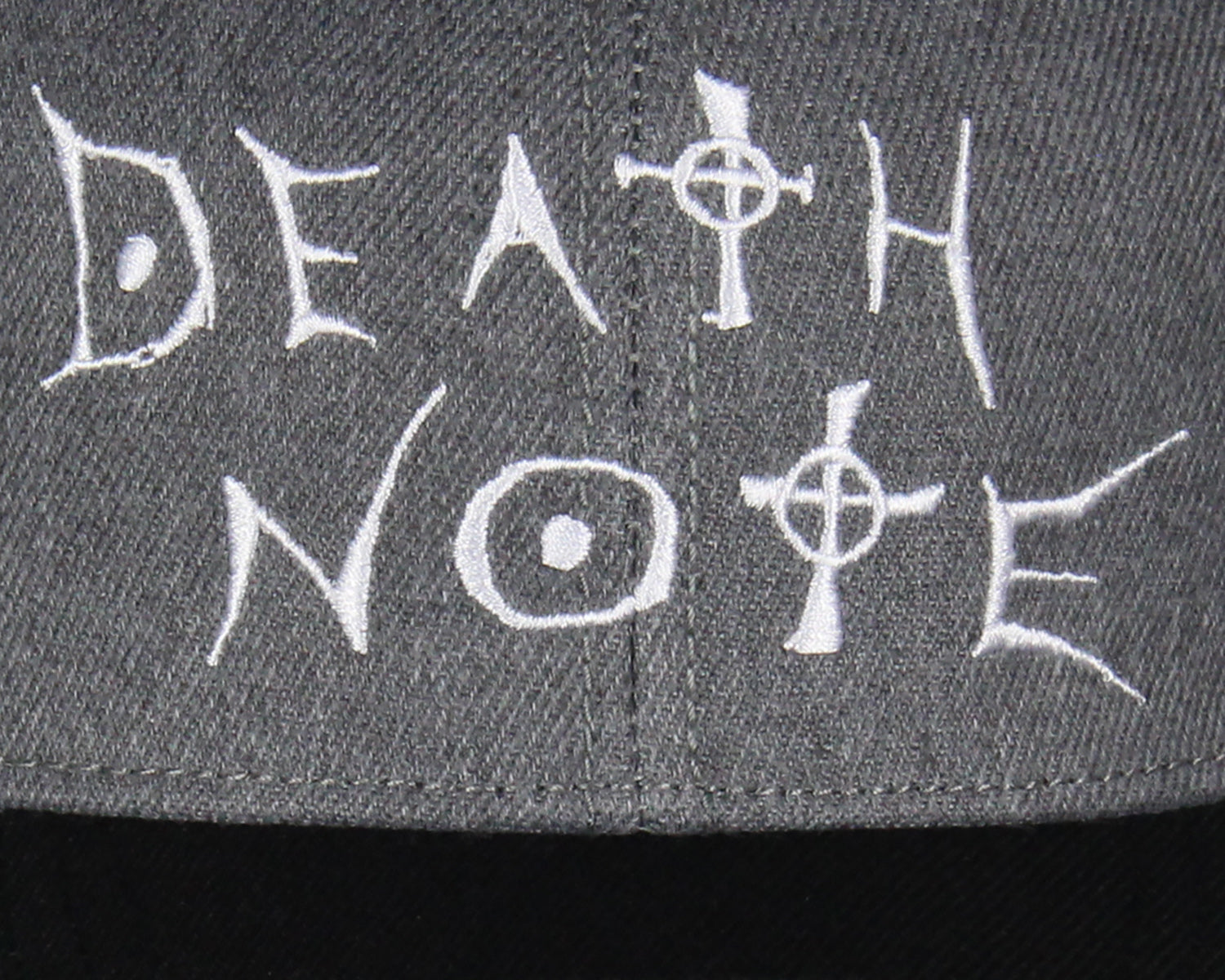 Death Note Anime Manga Embroidered Logo Design OSFM Precurved Snapback Hat