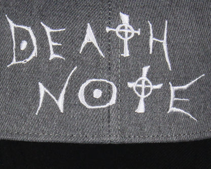 Death Note Anime Manga Embroidered Logo Design OSFM Precurved Snapback Hat