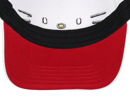 Sanrio Hello Kitty Embroidered Face Whiskers Adult Snapback Hat With 3D Ears And Bow