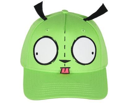 Invader Zim Adult Gir Face with Ears Snapback Hat for Men and Women