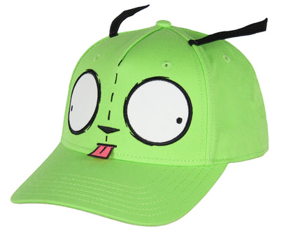 Invader Zim Adult Gir Face with Ears Snapback Hat for Men and Women