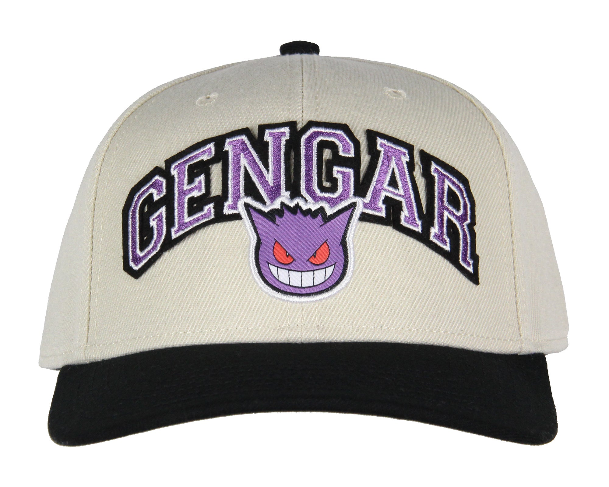 Pokemon Adult Embroidered Precurve Snapback Hat For Men and Women
