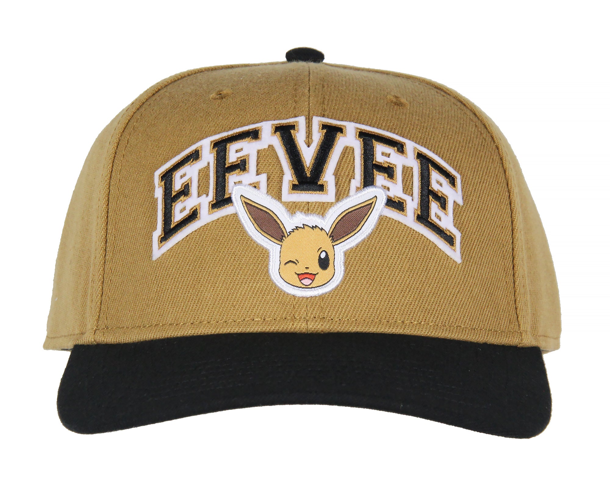 Pokemon Adult Embroidered Precurve Snapback Hat For Men and Women