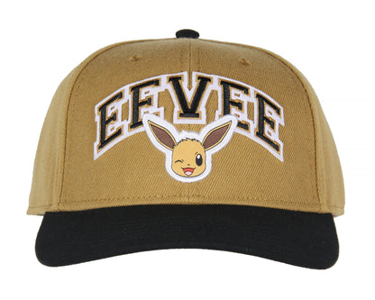 Pokemon Adult Embroidered Precurve Snapback Hat For Men and Women