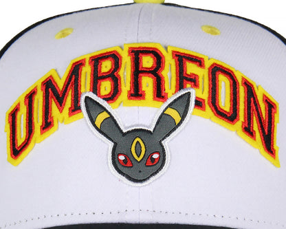 Pokemon Adult Embroidered Precurve Snapback Hat For Men and Women
