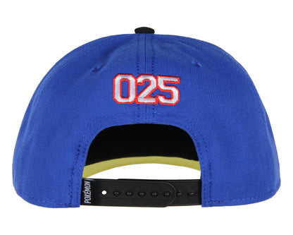 Pokemon Adult Embroidered Precurve Snapback Hat For Men and Women