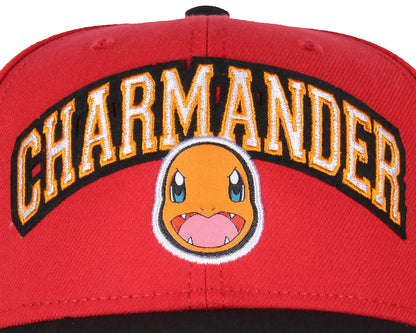 Pokemon Adult Embroidered Precurve Snapback Hat For Men and Women