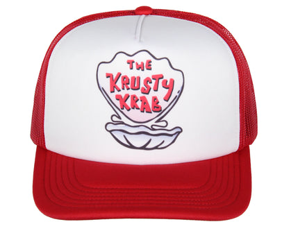 SpongeBob SquarePants Adult Krusty Krab Trucker Hat for Men and Women