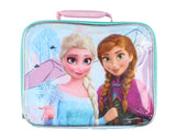 Disney Frozen Lunch Box for Kids Elsa and Anna Shimmer Effect Lunch Tote