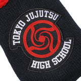 Jujutsu Kaisen Tokyo Jujutsu High School Logo Men's Black Slipper Socks (5-10)