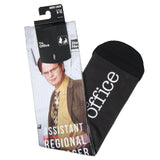 The Office Men's Dwight Schrute Sublimated Adult Crew Socks 1 Pair