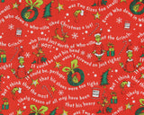 Dr Seuss How The GRINCH Stole Christmas Storybook s Adult Kitchen Apron