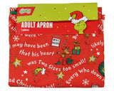 Dr Seuss How The GRINCH Stole Christmas Storybook s Adult Kitchen Apron