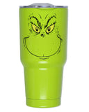 Dr Seuss's How The GRINCH Stole Christmas Holiday 30oz Drink Tumbler with Lid