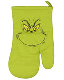 Dr Seuss How The GRINCH Stole Christmas Kitchen Oven Mitt and Pot Holder Set