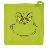 Dr Seuss How The GRINCH Stole Christmas Kitchen Oven Mitt and Pot Holder Set