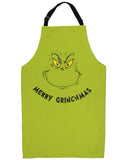 Dr Seuss How The GRINCH Stole Christmas Merry Grinchmas Adult Kitchen Apron