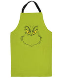 Dr. Seuss The Grinch Apron Character Design Adult Adjustable Cooking Smock