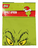 Dr. Seuss The Grinch Apron Character Design Adult Adjustable Cooking Smock