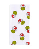 Dr. Seuss The Grinch Towel Set 2-Piece Hanging Strap Hand and Dish Towels