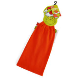 Dr. Seuss The Grinch Towel Set 2-Piece Hanging Strap Hand and Dish Towels