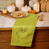 Dr. Seuss The Grinch Holiday Motif Grinch Face 2-Pack Kitchen Towel Set