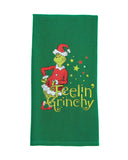Dr Seuss How The GRINCH Stole Christmas Feeling Grinchy 2-Pack Kitchen Towel Set