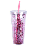 Dr. Seuss The Grinch Glitter Insulated Tumbler 22 oz Travel Cup