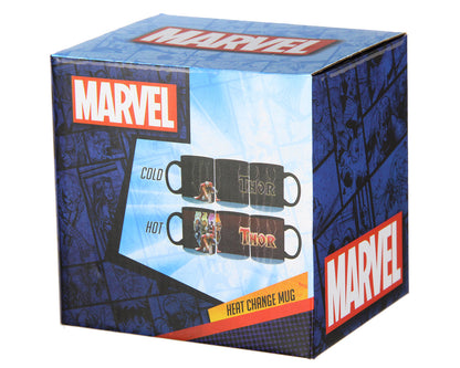 Marvel Thor The Mighty Avenger Heat Reactive Color Changing Tea Coffee Mug Cup - Seven Times Six