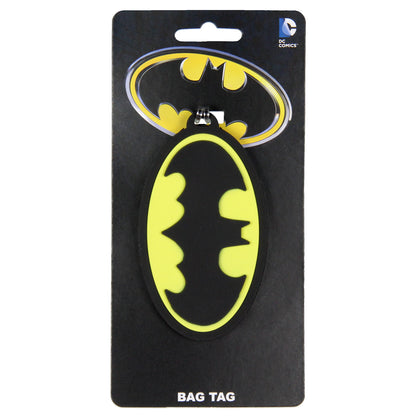 DC Comics Batman Luggage Tag For Suitcases Travel Bag Name Tag