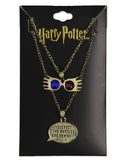 Harry Potter Luna Lovegood Necklace Set Suspect Nargles Talk Bubble 2 Piece