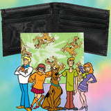 Scooby-Doo Men's Scooby Snacks Tie-Dye Bi-Fold Wallet