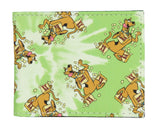 Scooby-Doo Men's Scooby Snacks Tie-Dye Bi-Fold Wallet