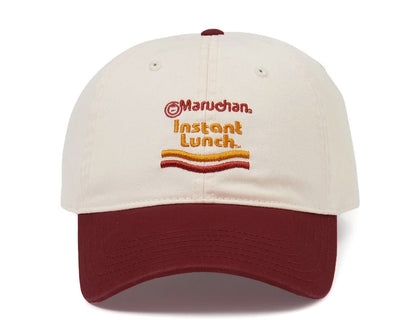 Maruchan Instant Noodles Logo Embroidered Adjustable Hat For Men OSFM
