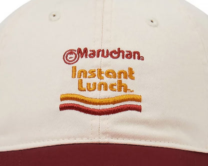 Maruchan Instant Noodles Logo Embroidered Adjustable Hat For Men OSFM