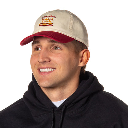 Maruchan Instant Noodles Logo Embroidered Adjustable Hat For Men OSFM