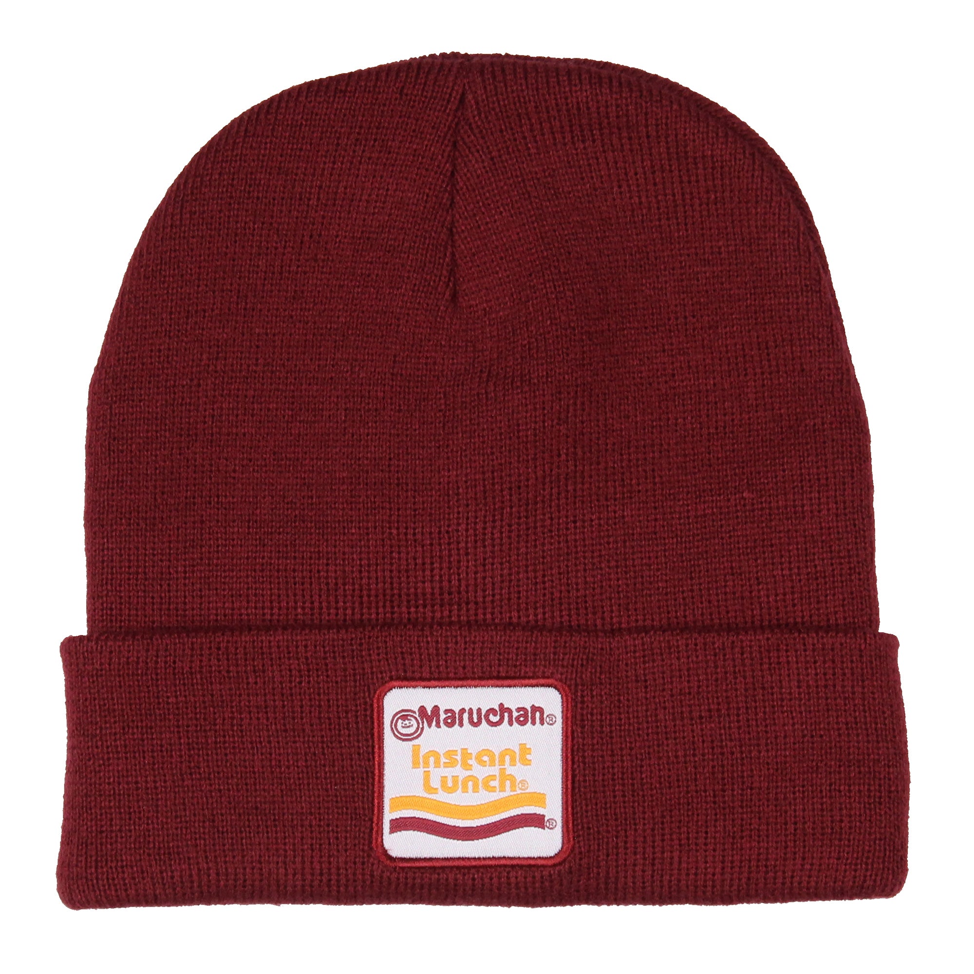 Maruchan Instant Noodles Unisex Embroidered Logo Patch Cuffed Beanie