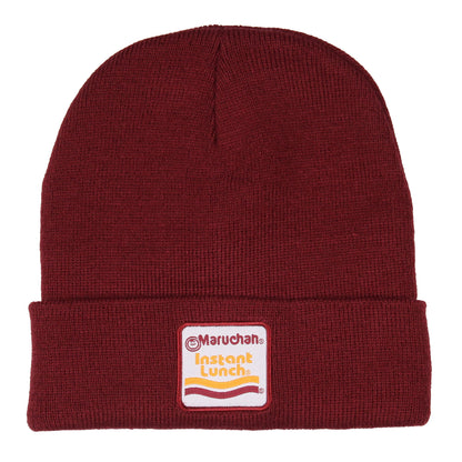 Maruchan Instant Noodles Unisex Embroidered Logo Patch Cuffed Beanie