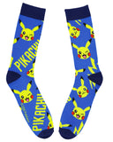 Pokemon Crew Socks Pikachu Expressions and Battle Stance 2 Pairs Socks