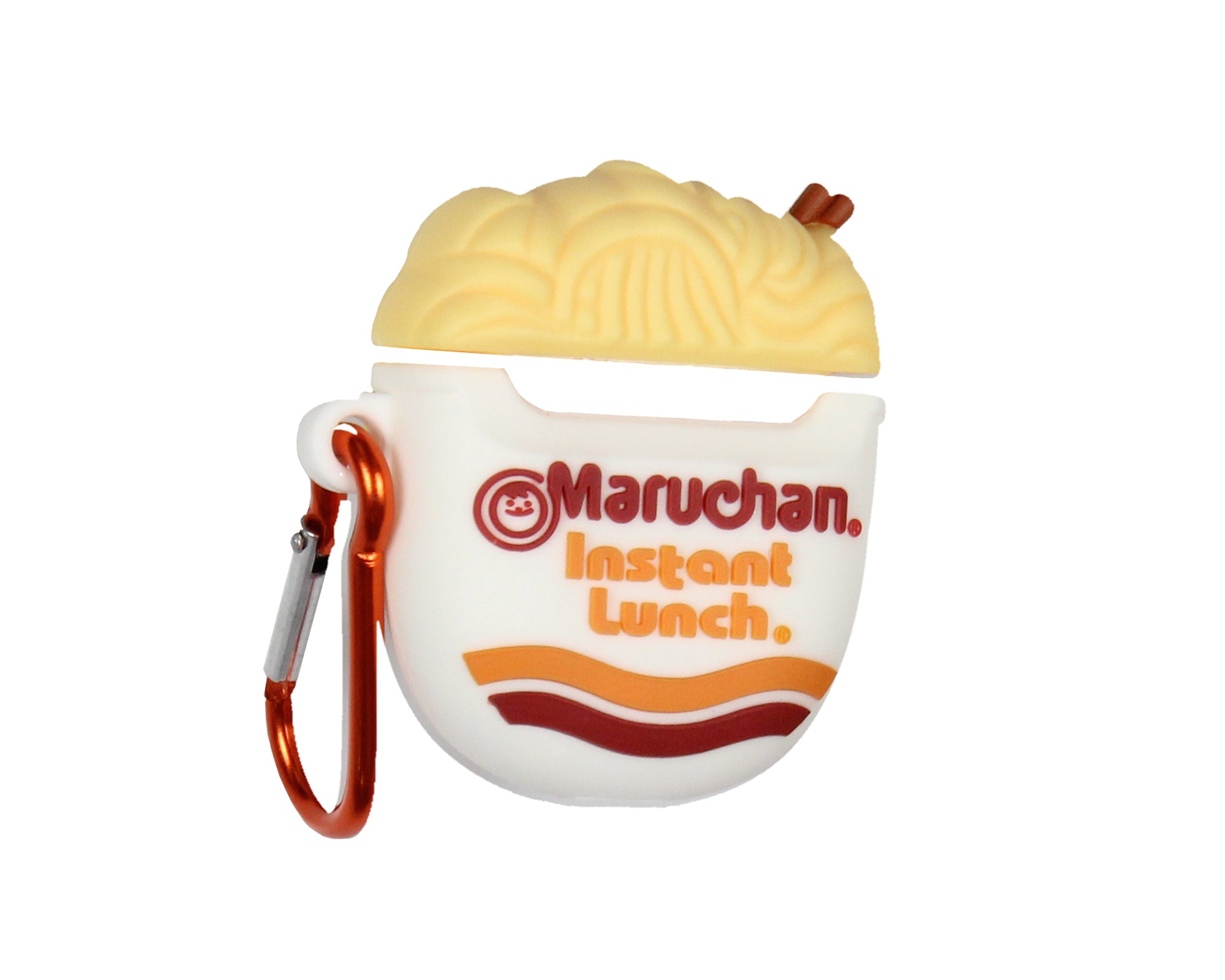 Maruchan Ramen Smiling Cup Of Noodles Compatible With Airpod Generation 1 and 2 Earbud Holder