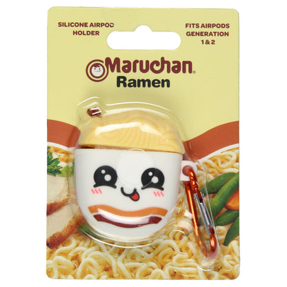 Maruchan Ramen Smiling Cup Of Noodles Compatible With Airpod Generation 1 and 2 Earbud Holder
