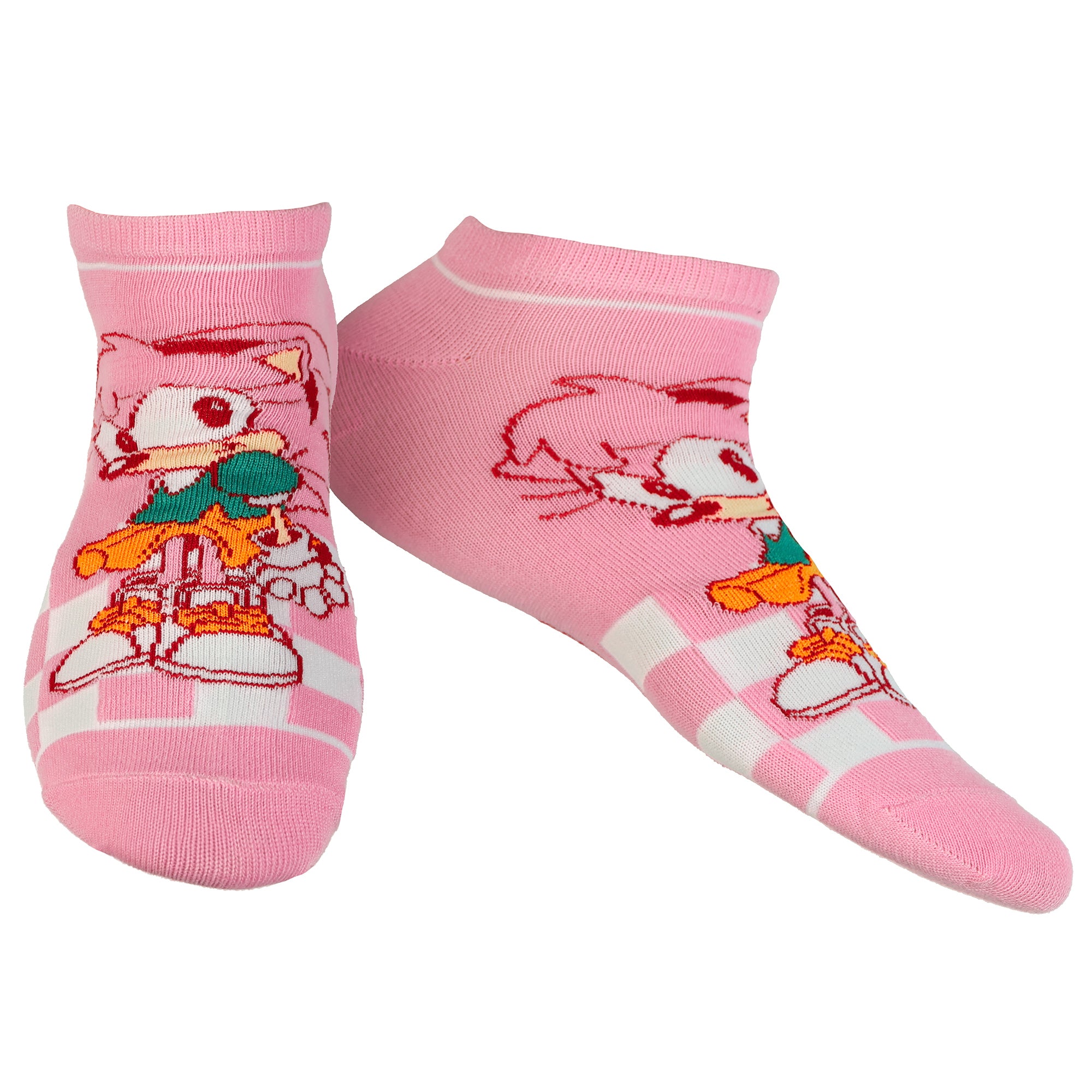 Sonic The Hedgehog Ankle Socks Characters Women's 5-Pair Mix and Match OSFM
