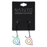 Naruto Shippuden Anime Costume Jewelry Hidden Leaf Village Dangle Earrings Set
