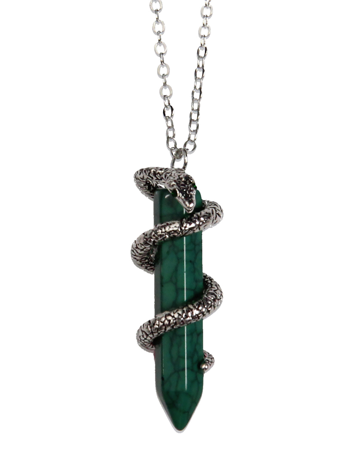 Harry Potter House Animal Gem Stone Pendant Necklace - All 4 Houses Available