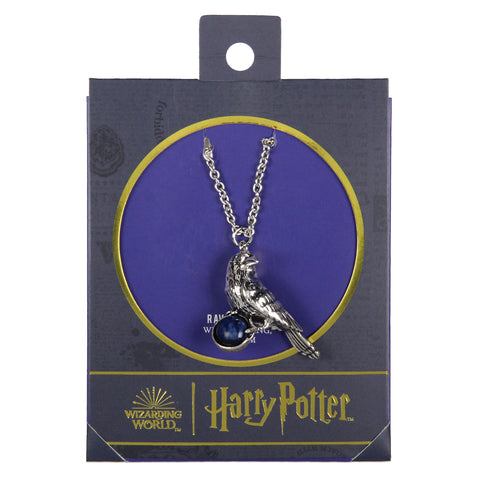 Harry Potter House Animal Gem Stone Pendant Necklace - All 4 Houses Available