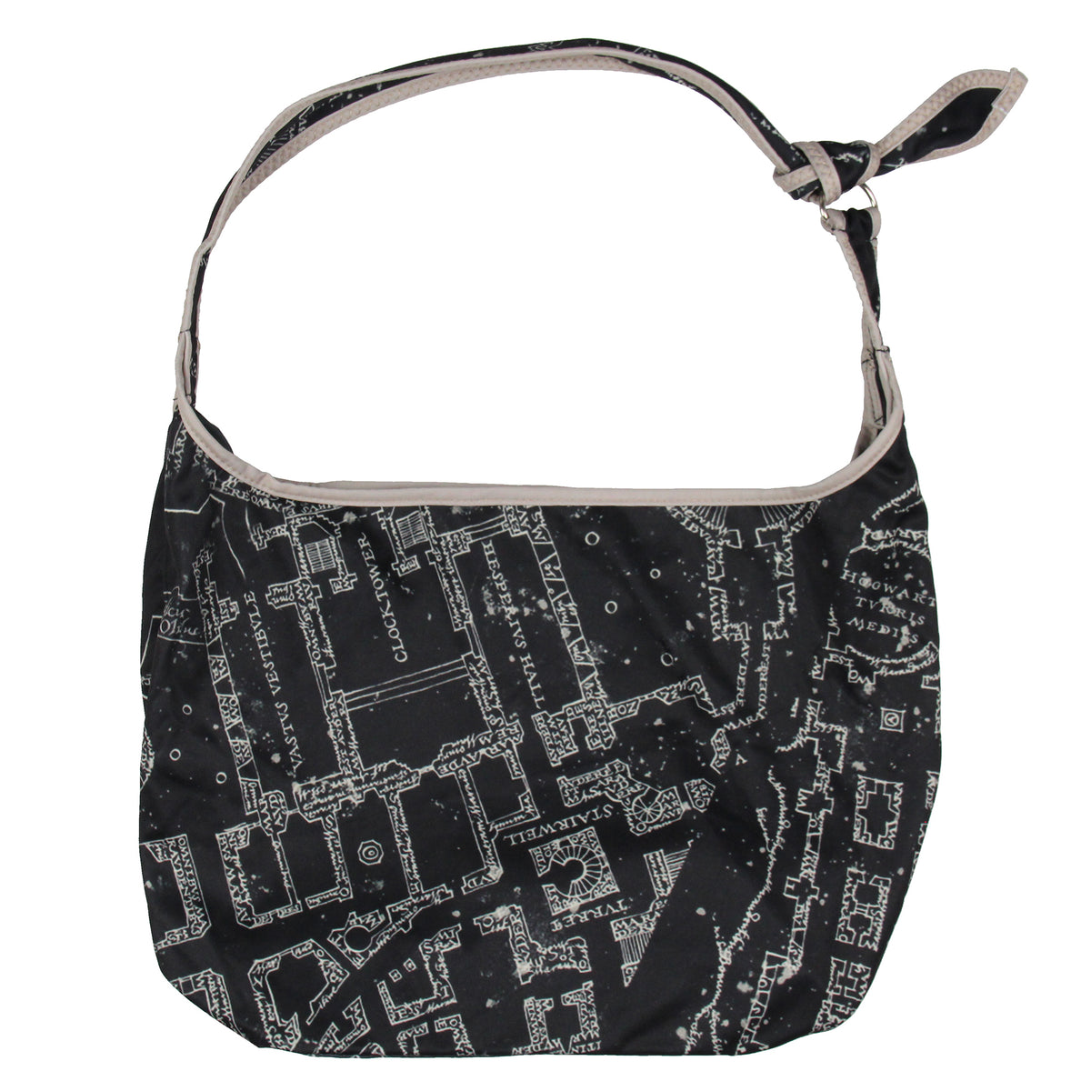 Harry Potter The Marauder's Map Hogwarts Shoulder Crossbody Purse Hobo Bag
