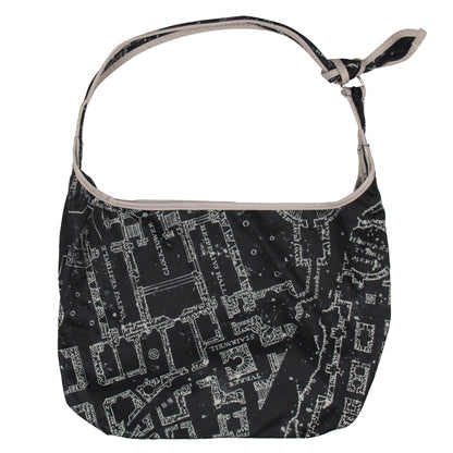 Harry Potter The Marauder's Map Hogwarts Shoulder Crossbody Purse Hobo Bag