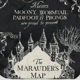 Harry Potter The Marauder's Map Hogwarts Shoulder Crossbody Purse Hobo Bag